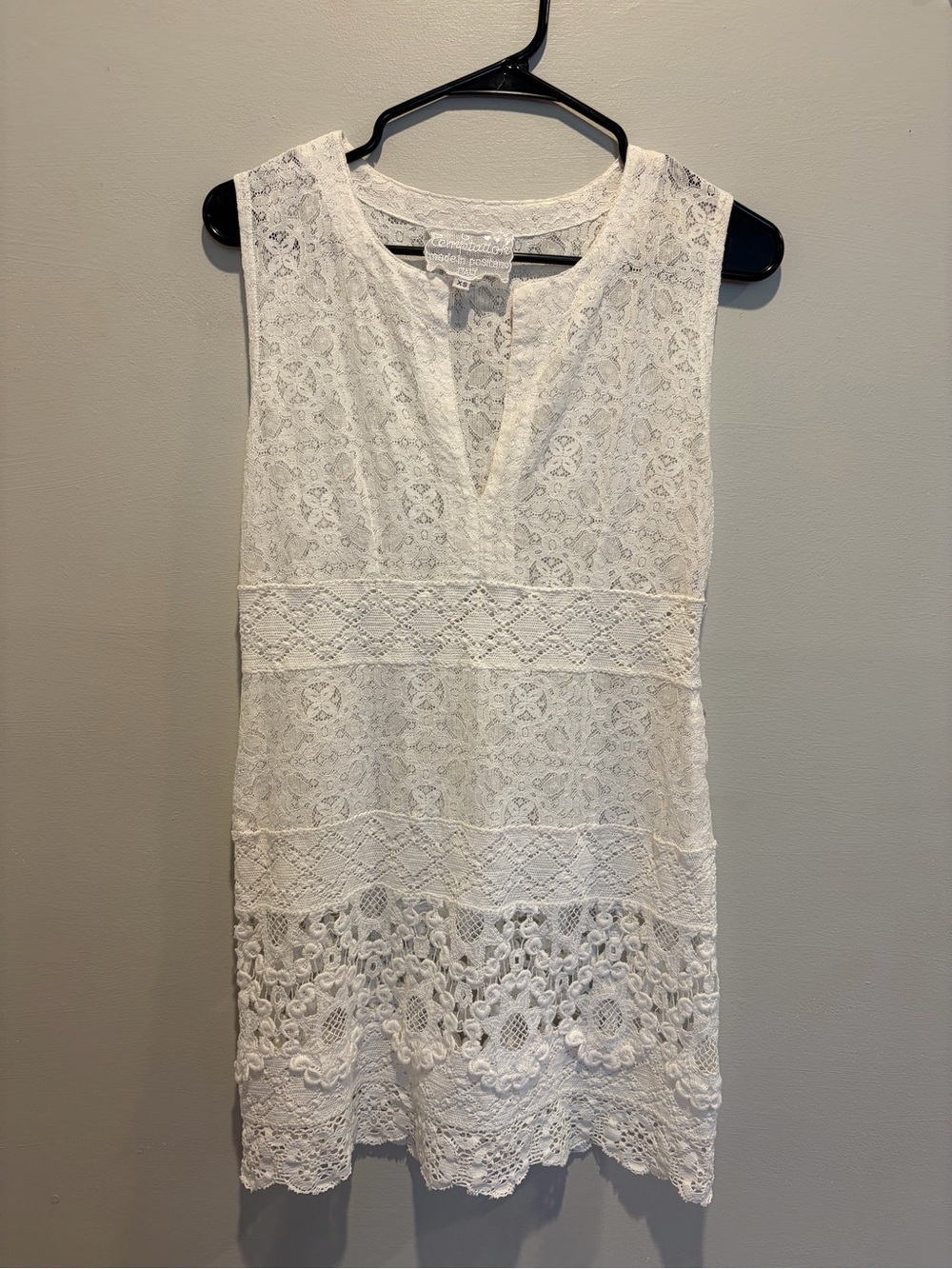 Temptation Positano White Lace Dress XS - Picture 1 of 5